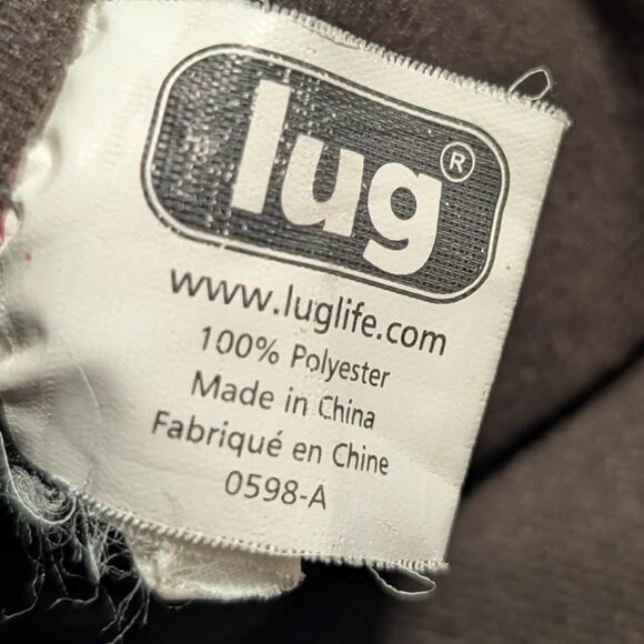 Lug Purse Canter Collection red Crossbody Purse Adjustable Removable Strap Purse - Picture 5 of 7